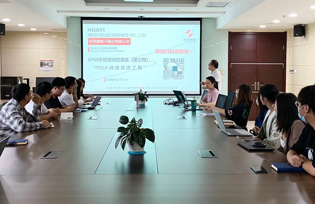LEwin乐玩微电召开第三期BPM专项培训交流会