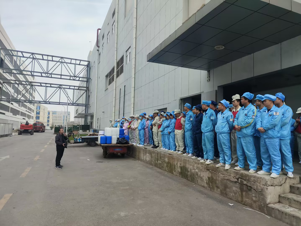 LEwin乐玩微电开展2024年消防宣传月消防演练活动